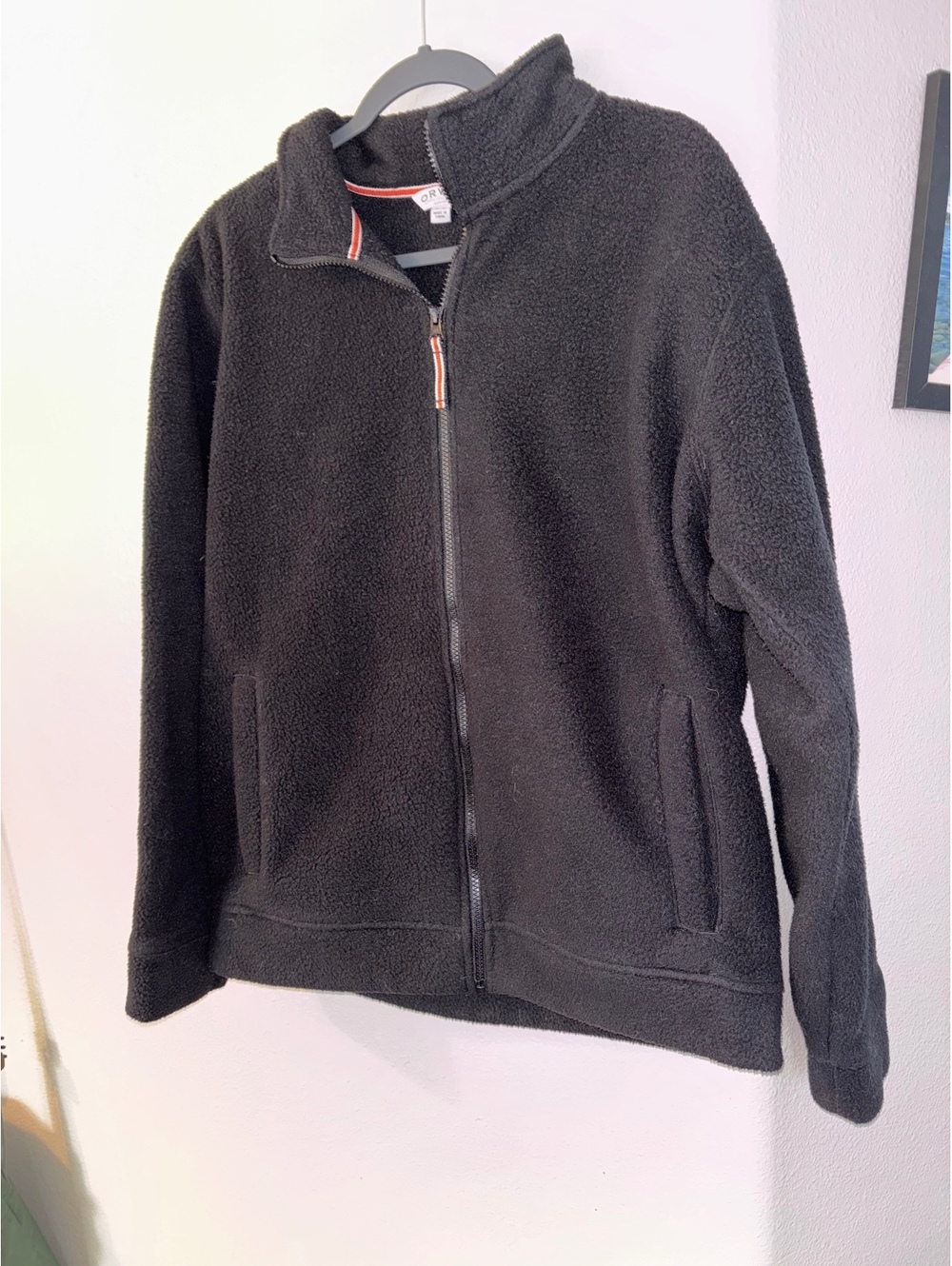 Orvis Classic Collection Men’s Full Zip Heavyweight Fleece Jacket Black M